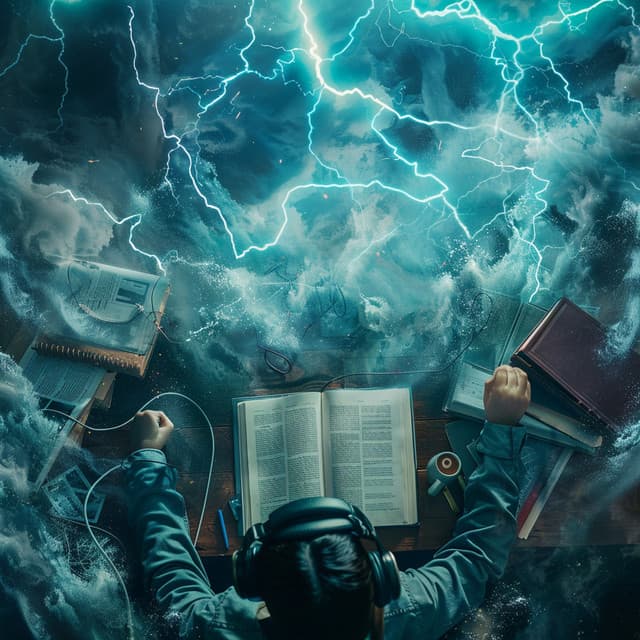 Thunder Focus: Productive Study Melodies - Brain Study Music Guys