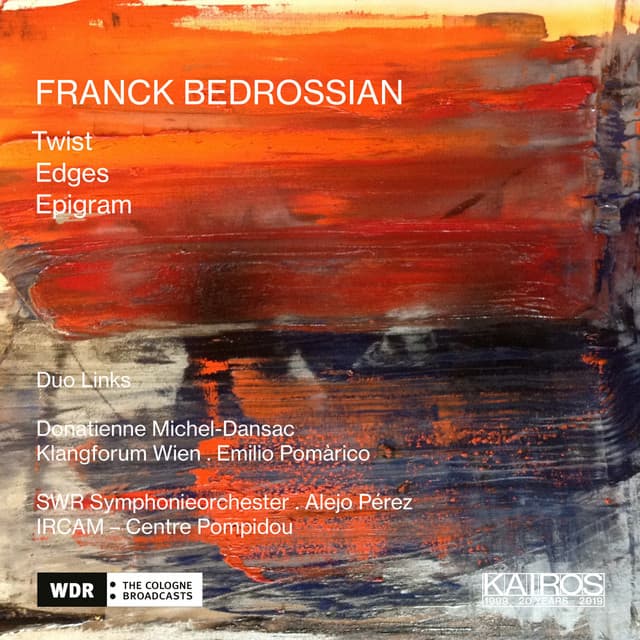 Franck Bedrossian: Epigram - Franck Bedrossian