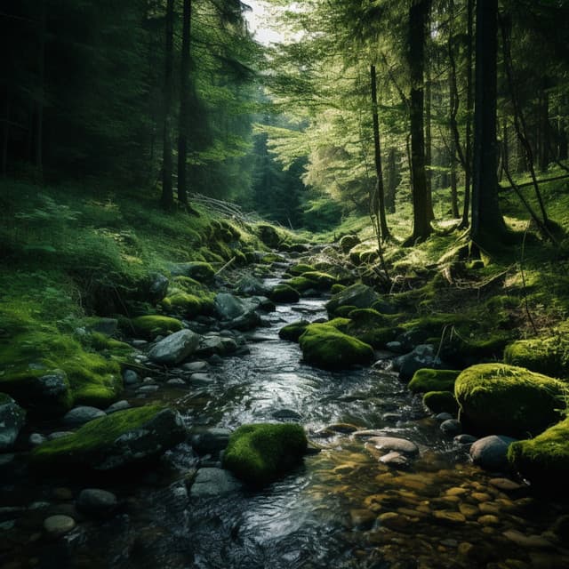Arroyo De Enfoque: Meditación Del Agua - Silencio etéreo