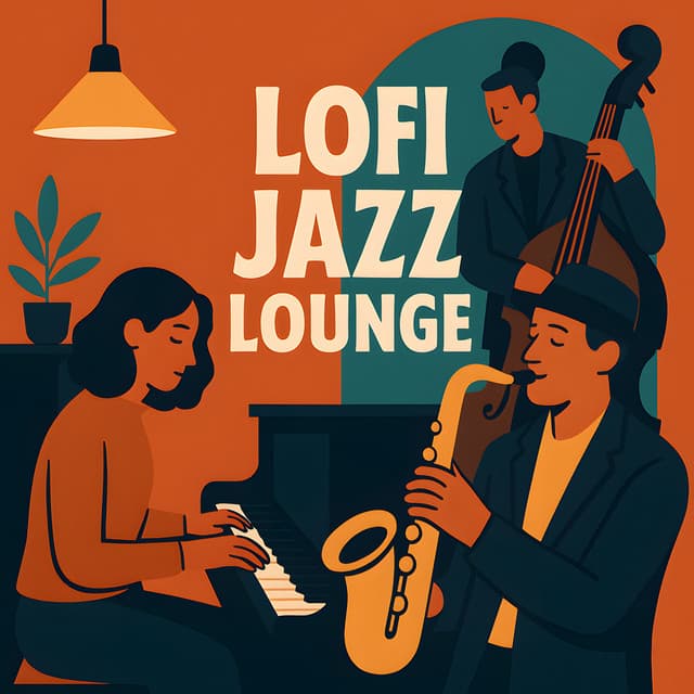 Lazy Lofi Lounge Music Chill Groovy Study Work Reading Beats - Instrumental Jazz Music Ambient