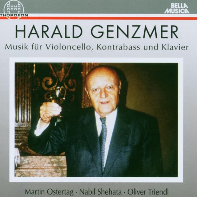Harald Genzmer: Musik für Violoncello, Kontrabass und Klavier - Harald Genzmer