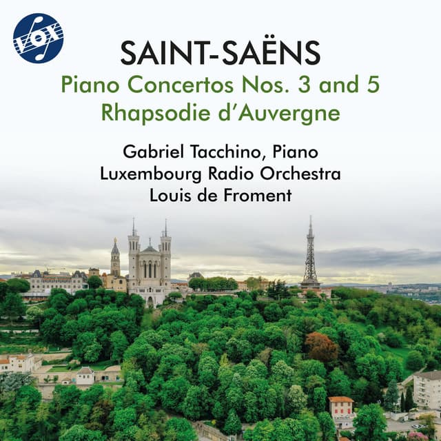 Saint-Saëns: Piano Concertos Nos. 3 & 5 & Rhapsodie d'Auvergne - Camille Saint-Saëns