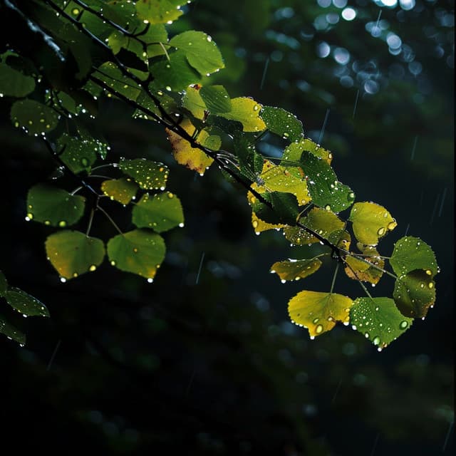 Meditación De Lluvia: Sonidos Relajantes De La Lluvia Para La Atención Plena - Colectivo de música de meditación