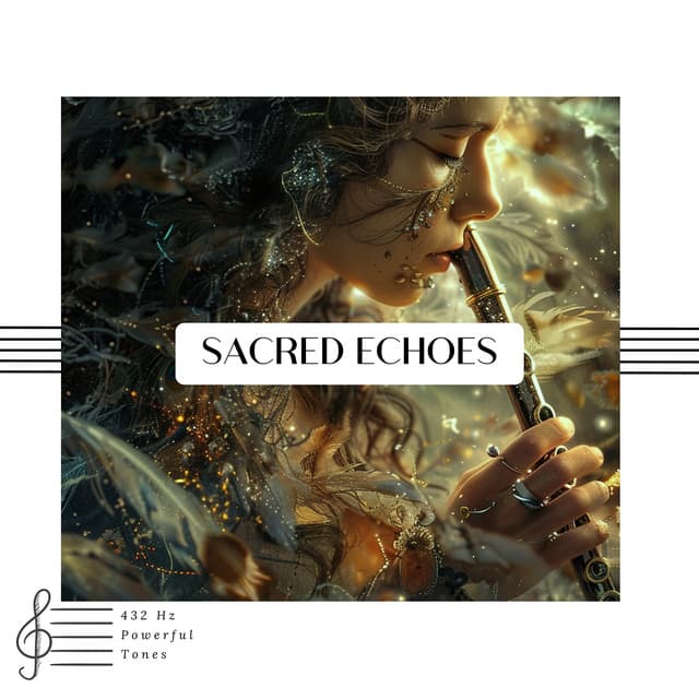 Sacred Echoes: 432 Hz Flute for Deep Meditation - 432 Hz Powerful Tones