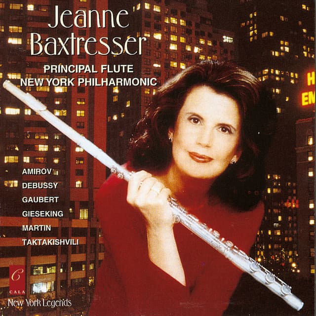 Jeanne Baxtresser Plays Taktakishvili, Martin, Gieseking, Gaubert, Amirov and Debussy - Jeanne Baxtresser