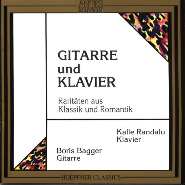 Saitenspruenge im Duett - Gitarre und Klavier - Boris Björn Bagger