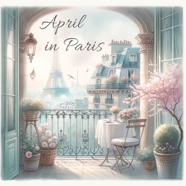 April in Paris: Balcony Serenity - Calming Jazz Relax Academy