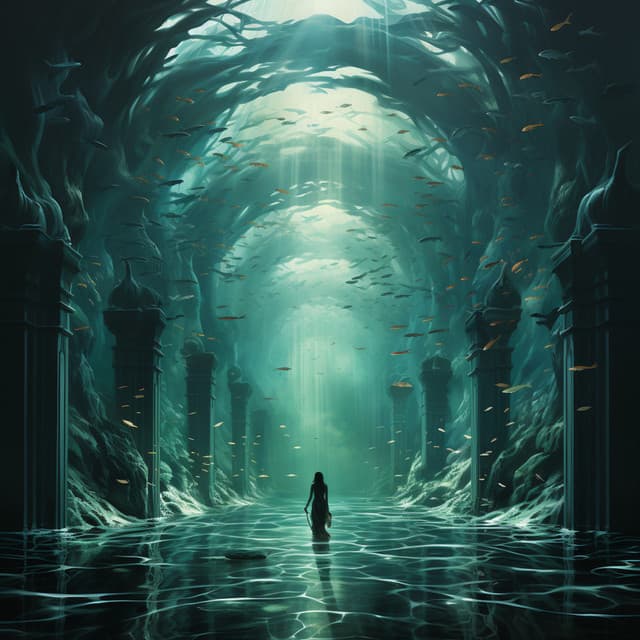 Melodías Binaurales: Relajación Serena Con Un Paisaje Sonoro Oceánico - En el océano (efectos de sonido)