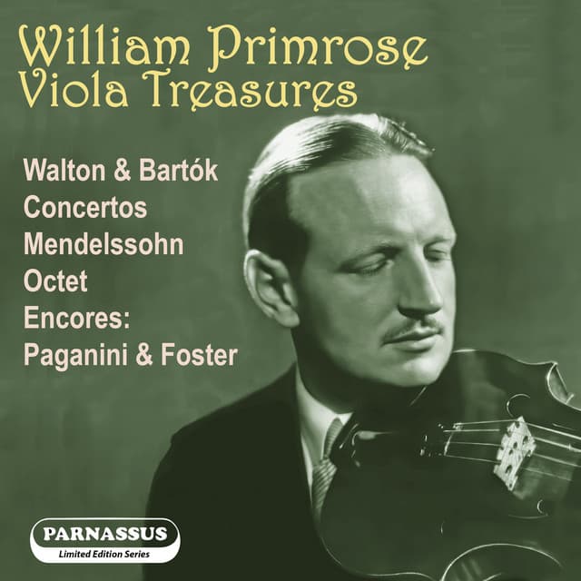 William Primrose: Viola Treasures - William Primrose