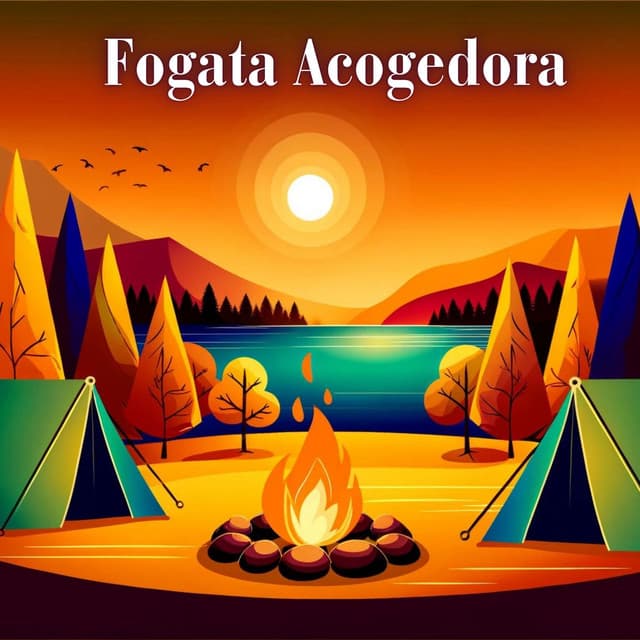 Fogata Acogedora: Música Relajante con Sonidos de la Naturaleza y Fogata para Aliviar el Estrés - Ambiente Relajante de Música