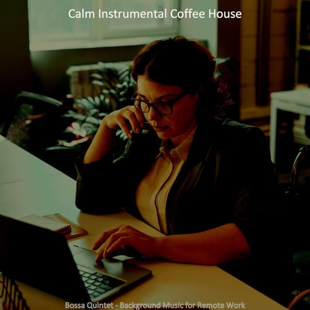 Bossa Quintet - Background Music for Remote Work - Calm Instrumental Coffee House