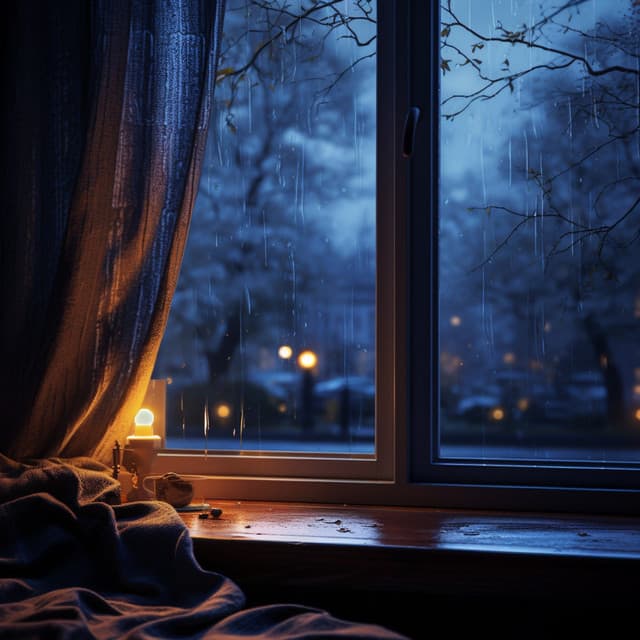 Binaural Window Serenity: Raindrop Rhythms - Binaural Landscapes