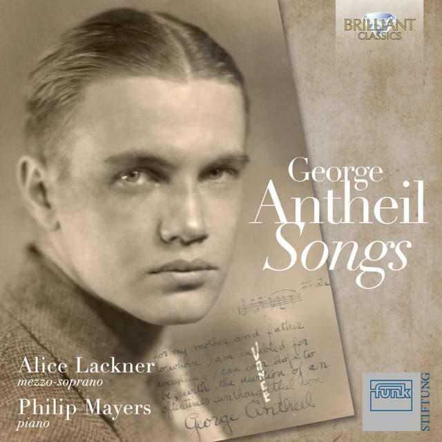 Antheil: Songs - George Antheil