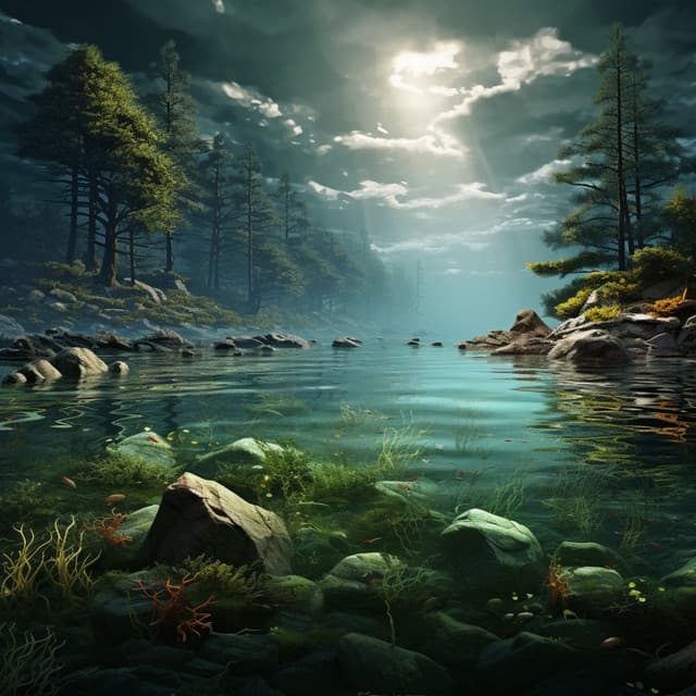 Aquatic Airs: Nature's Fluid Melodies - SOLFEGGIO FREQUENCY CLASSIC