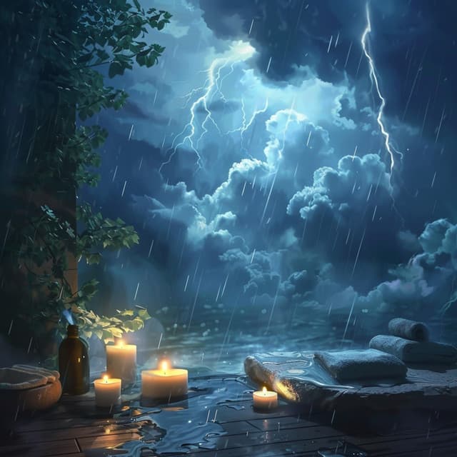 Thunder Serenity: Spa Music Vibes - Deep Meditation Spa