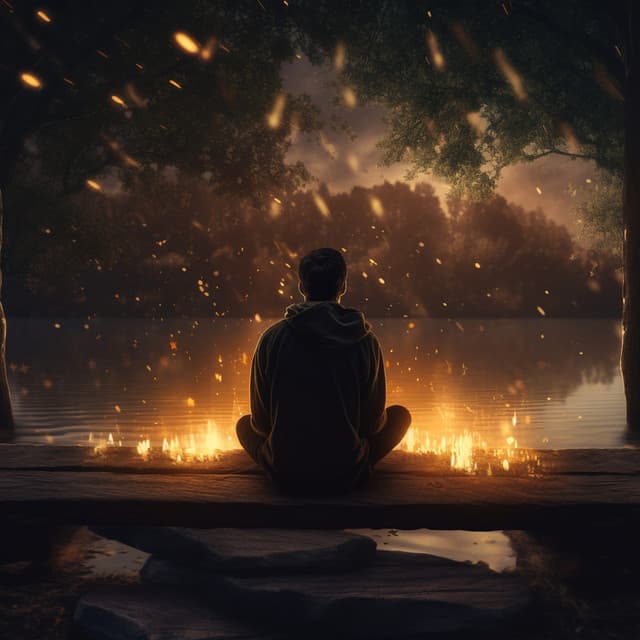 Meditación Del Fuego: Calidez Del Sueño Con Sonidos Relajantes - Sonidos De La Noche