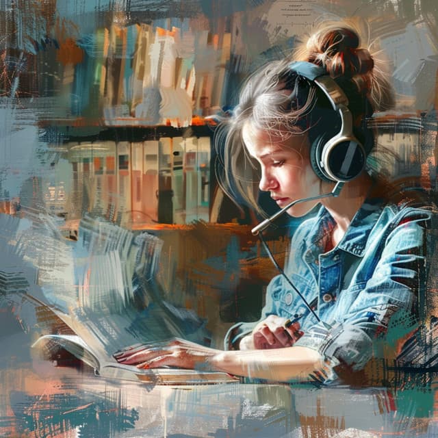 Concentration Music: Study Harmonics - Relaxing Study Music