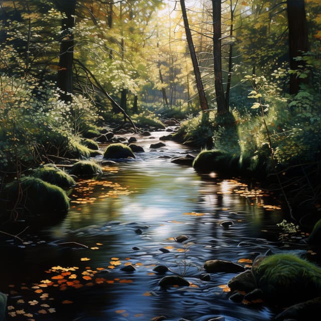 Cuarteto Sereno Del Agua: Melodías Tranquilas Del Río - Música fácil de domingo por la mañana