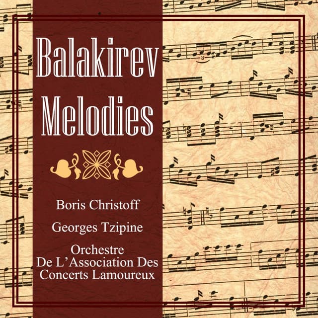 Balakirev: Melodies - Mily Balakirev