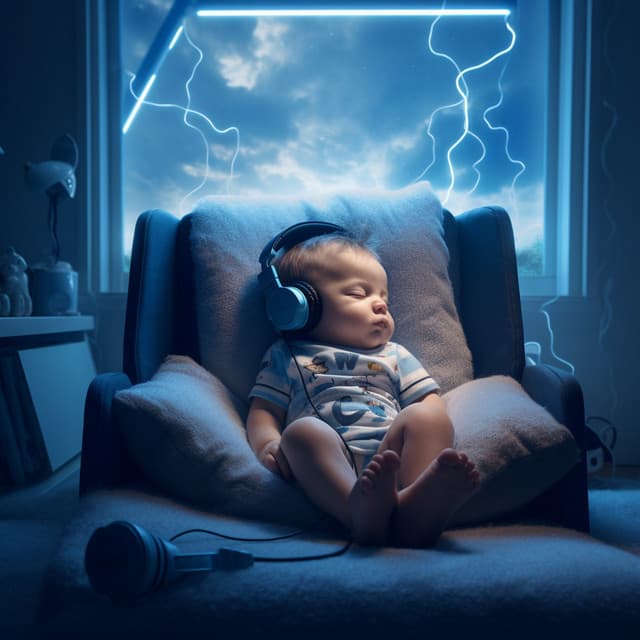 Thunder Cradle: Dreamy Baby Echoes - Early Morning Chill Out Playlist