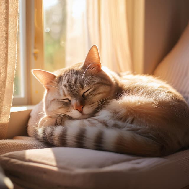 Melodías Relajantes Para Gatos Relajantes - Feliz domingo por la mañana música