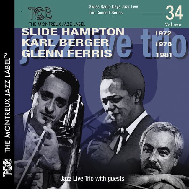 Swiss Radio Days Jazz Series Volume 34 - Jazz Live Trio