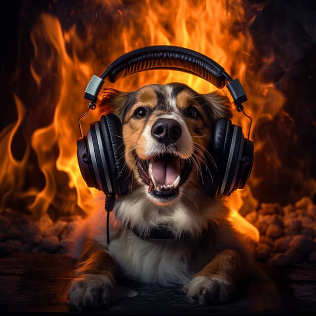 Fire Bark: Dogs Calm Symphony - Puppy Music