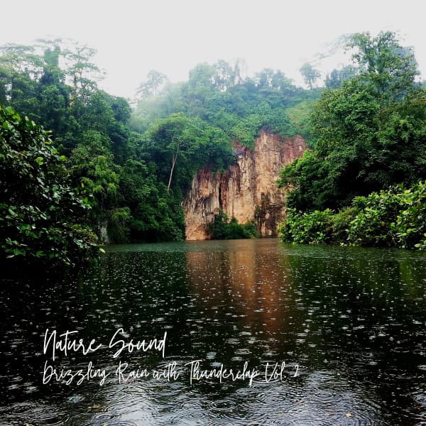 Nature Sound: Drizzling Rain with Thunderclap Vol. 2 - Nature Songs Nature Music
