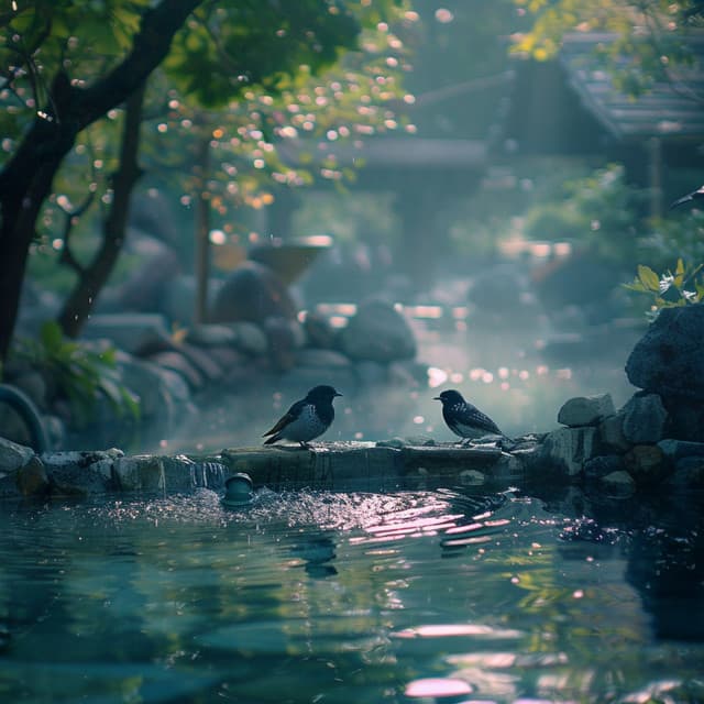 Massage Melodies: Binaural Birds Ambience - 80 88 Hz - Massage Therapy Music