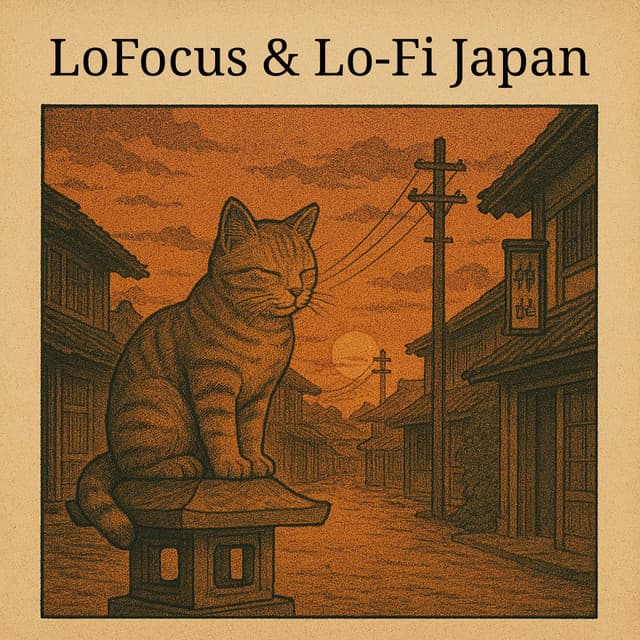 Moon Over Kyoto Dreamy Lofi for Nighttime Reading - LoFocus