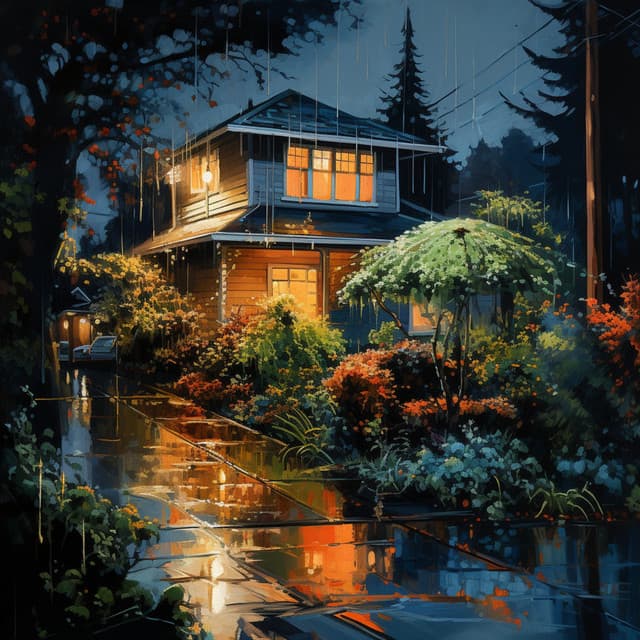 Nature's Cascade: Loopable Rain and Relaxing Music - Nature Sounds Research