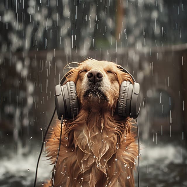 Rainy Walks Rhythms: Dogs Adventure Tunes - Relaxing Music for Dogs