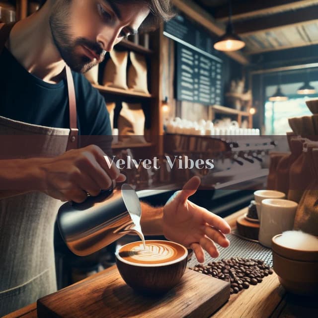 Velvet Vibes: Smooth Jazz for Cafe Relaxation - Moody Jazz Collection