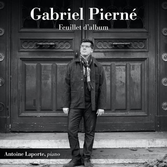 Gabriel Pierné, Feuillet d'album - Gabriel Pierné