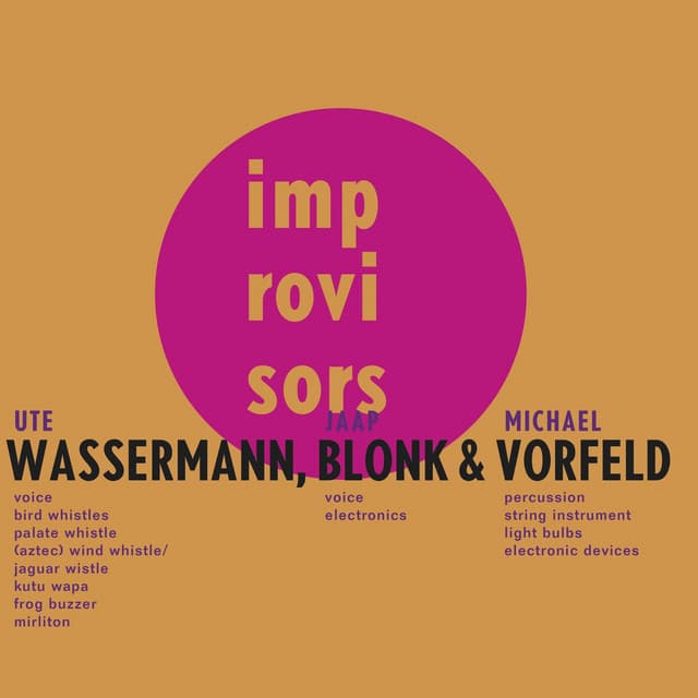 Wassermann, Blonk & Vorfeld - Jaap Blonk