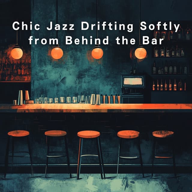 Chic Jazz Drifting Softly from Behind the Bar - Eximo Blue