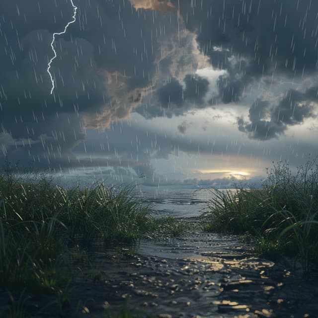 Binaural Thunder Lullabies: Soothing Rain for Baby Sleep - Lullaby Balladeers