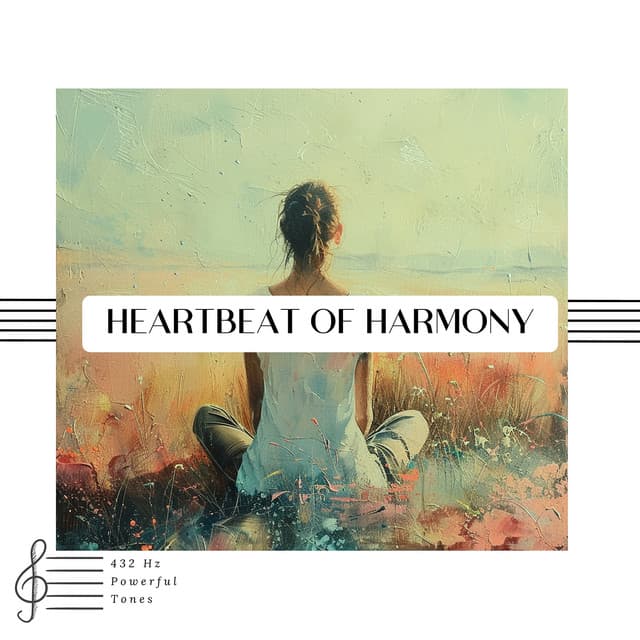 Heartbeat of Harmony: 432 Hz Flute Melodies - 432 Hz Powerful Tones