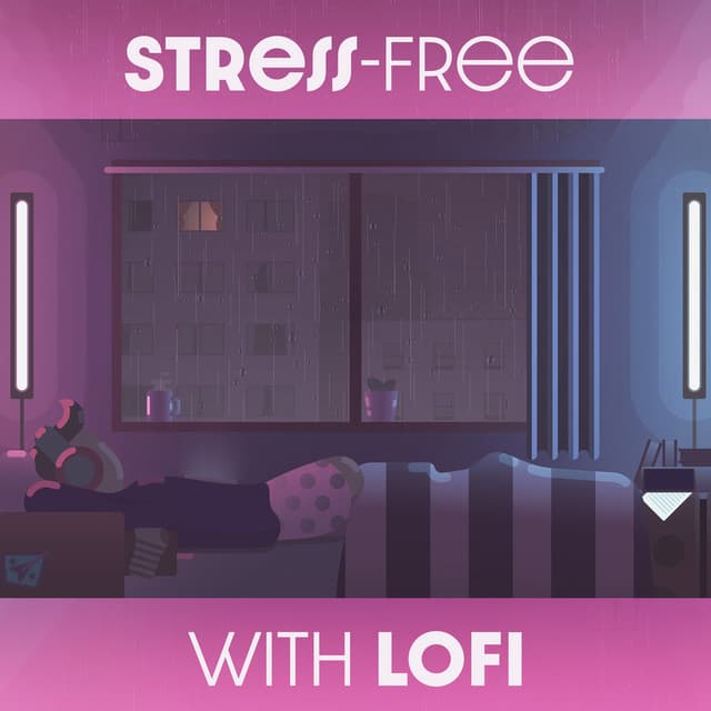 Stress-Free with LoFi: Rain with LoFi Melodies for Stress Relief, Chill on a Rainy Day, Instrumental Soulful Beats - Relaxing Chillout Music Zone
