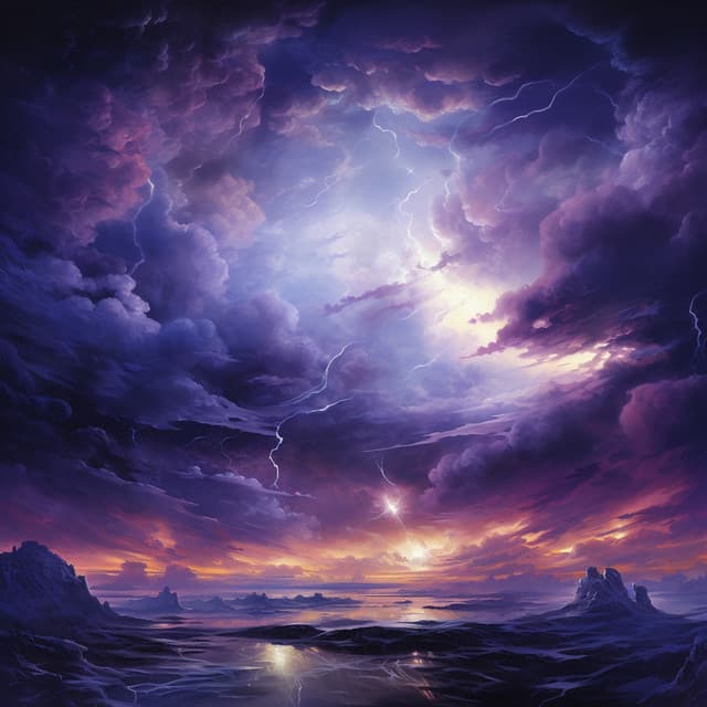 Melodías De Meditación Con Truenos Tranquilos: Música Para Una Reflexión Profunda - Sonidos de la Tierra