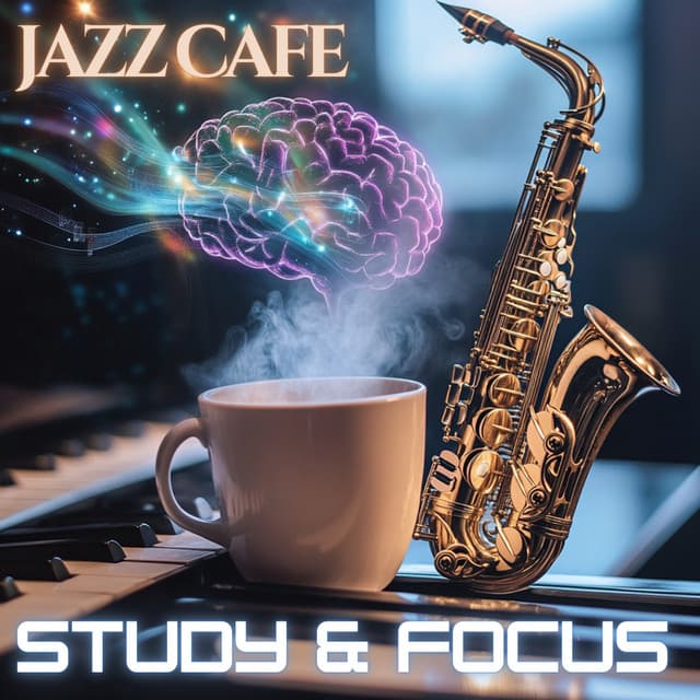 Jazz Cafe: Study and Focus - Contemporary Jazz Saxophone and Piano Music for Concentration & Productivity - Jazz Cafe Study and Focus