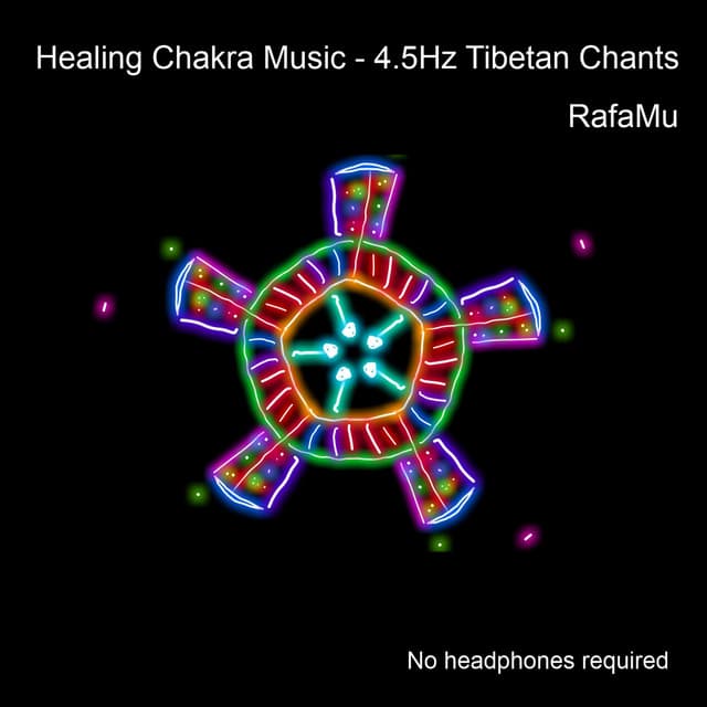Healing Chakra Music - 4.5Hz Tibetan Chants - RafaMu