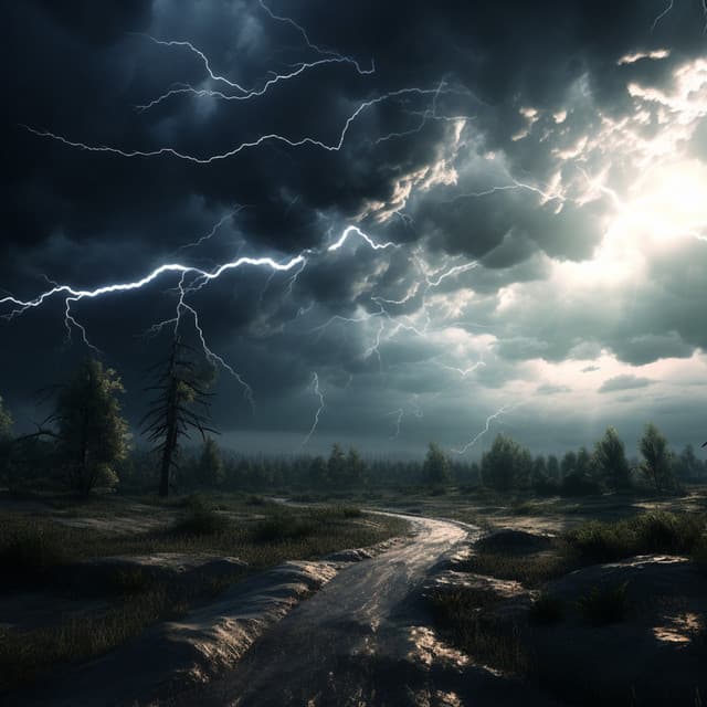 Thunderstorm Lullaby: Binaural Beats for Sleep and Comfort - Reverend XYZ