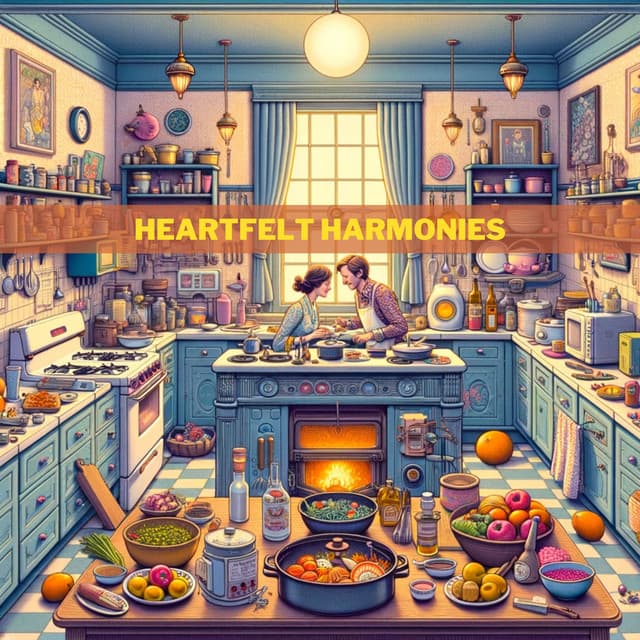 Heartfelt Harmonies: Soulful R&B for Passionate Home Cooking - Cooking Jazz Music Academy