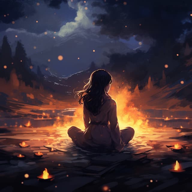 Relajación Armoniosa Del Fuego: Melodías Musicales - Orquesta de la Naturaleza