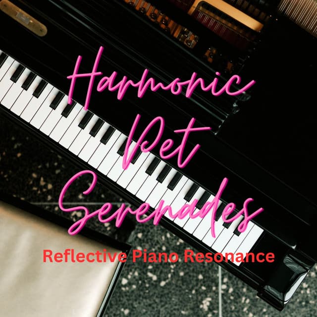 Harmonic Pet Serenades: Reflective Piano Resonance - Classical Portraits