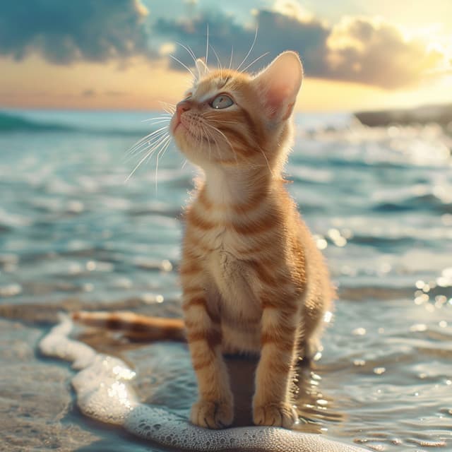 Melodías Oceánicas: Ecos Serenos Para Gatos - Zona de música de gatos