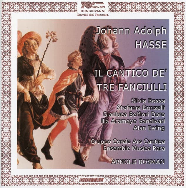 Hasse: Il cantico de' tre fanciulli - Johann Adolf Hasse