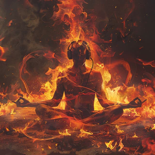 Flame Meditation: Harmonic Fire Music - Meditation Music Collective