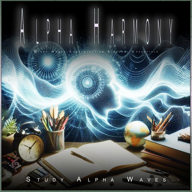 Alpha Harmony: Study Waves Concentration Binaural Essentials - Study Alpha Waves